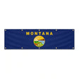 Drapeau du Montana grand format XL en polyester avec dix œillets