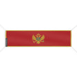 Drapeau monténégro polyester résistant aux intempéries