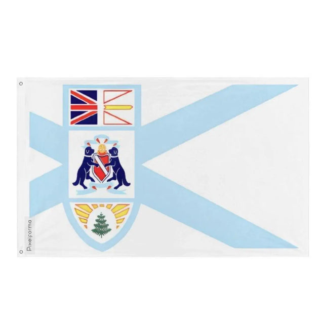 Drapeau mount pearl plusieurs tailles en polyester - pixelforma