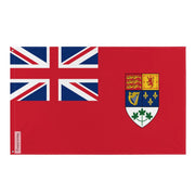 Drapeau national canada polyester résistant œillets à gauche