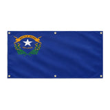 Drapeau nevada polyester résistant aux intempéries 6 œillets