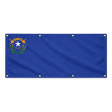 Drapeau nevada polyester résistant usage extérieur intempéries