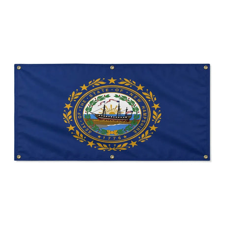 Drapeau new hampshire polyester résistant aux intempéries