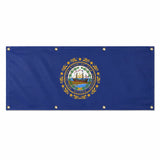 Drapeau new hampshire polyester résistant aux intempéries