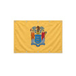 Drapeau du New Jersey format S en polyester avec dix œillets