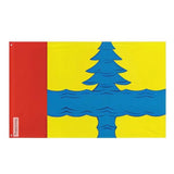 Drapeau Niazepetrovsk en plusieurs tailles 100 % polyester Imprimer avec Double ourlet - Pixelforma