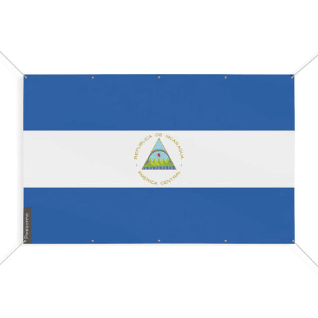 Drapeau nicaragua 10 oeillets en plusieurs tailles (s) - pixelforma