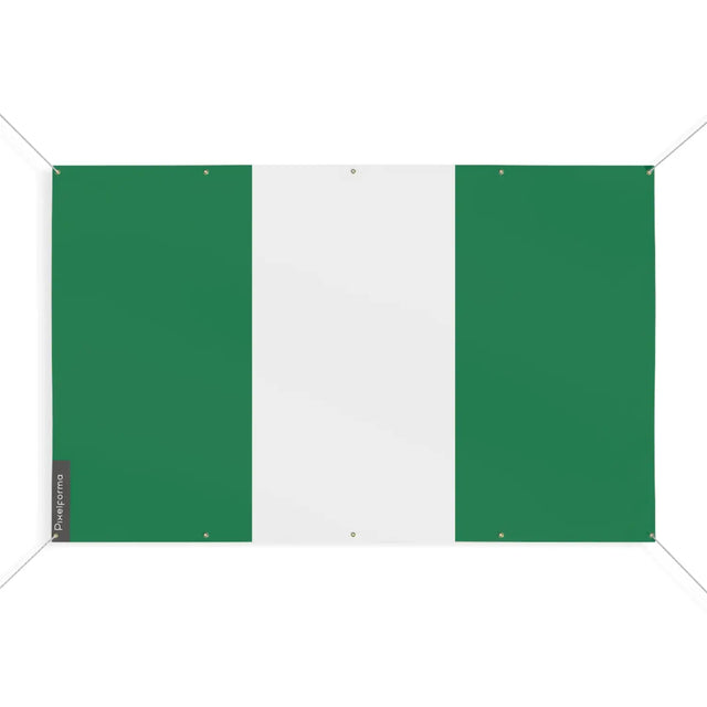 Drapeau nigeria 10 oeillets en plusieurs tailles (s) - pixelforma