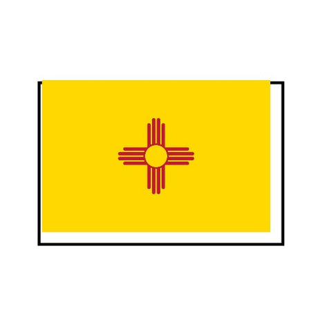 Drapeau nouveau-mexique 10 oeillets en plusieurs tailles (s) - pixelforma
