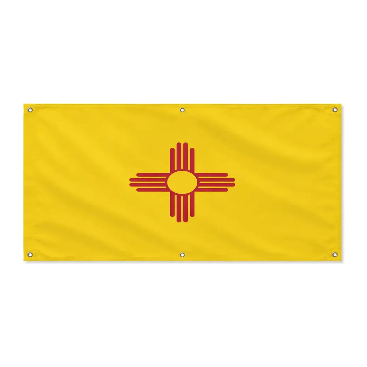 Drapeau nouveau-mexique polyester résistant aux intempéries