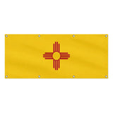 Drapeau nouveau-mexique polyester résistant aux intempéries