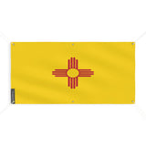 Drapeau nouveau-mexique polyester résistant aux intempéries