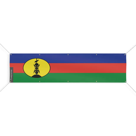 Drapeau nouvelle-calédonie polyester résistant aux intempéries