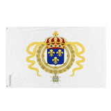 Drapeau nouvelle-france polyester résistant œillets à gauche