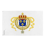 Drapeau nouvelle-france polyester résistant œillets à gauche