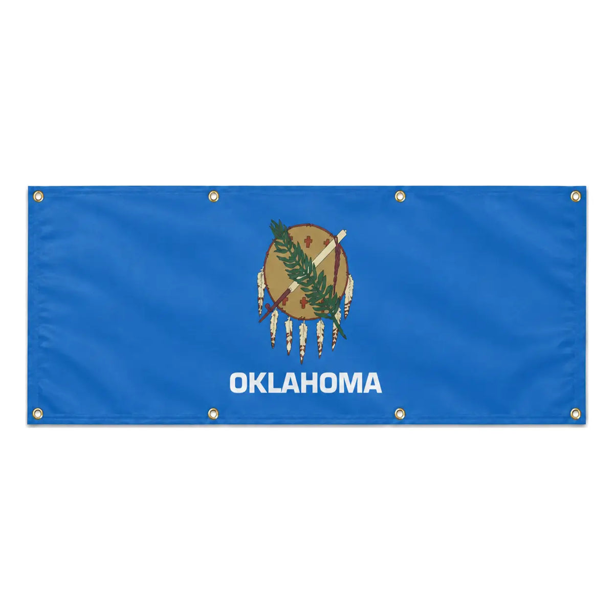 Drapeau oklahoma polyester résistant aux intempéries