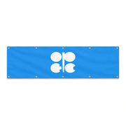 Drapeau de l'OPEP grand format XL en polyester avec dix œillets