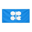 Drapeau opep polyester résistant aux intempéries œillets