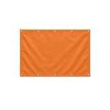Drapeau Orange format S en polyester avec dix œillets
