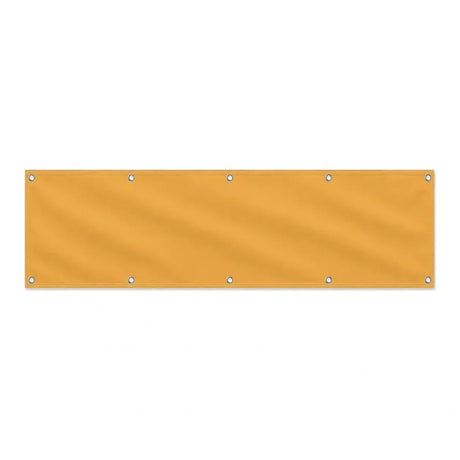 Drapeau Orange Clair grand format XL en polyester avec dix œillets