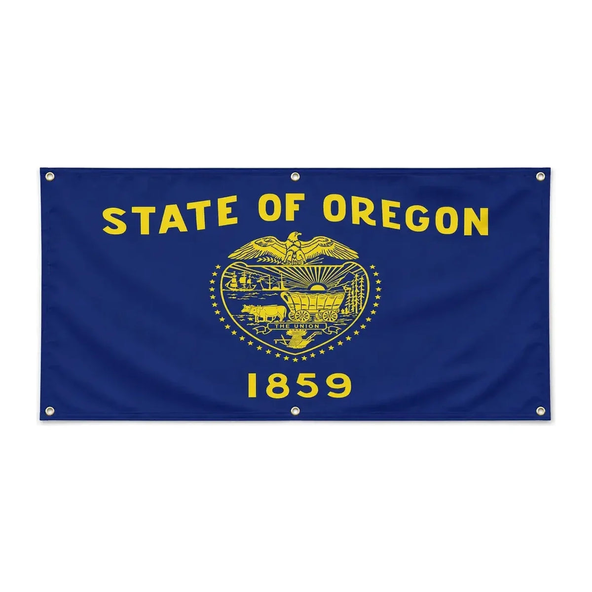 Drapeau oregon polyester résistant aux intempéries