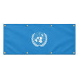 Drapeau nations unies polyester résistant aux intempéries