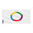 Drapeau organisation internationale francophonie polyester résistant