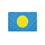 Drapeau des Palaos format S en polyester avec dix œillets