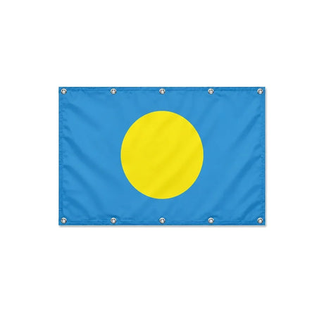 Drapeau des Palaos format S en polyester avec dix œillets