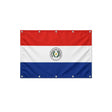Drapeau du Paraguay format S en polyester avec dix œillets