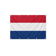 Drapeau des Pays-Bas format S en polyester avec dix œillets