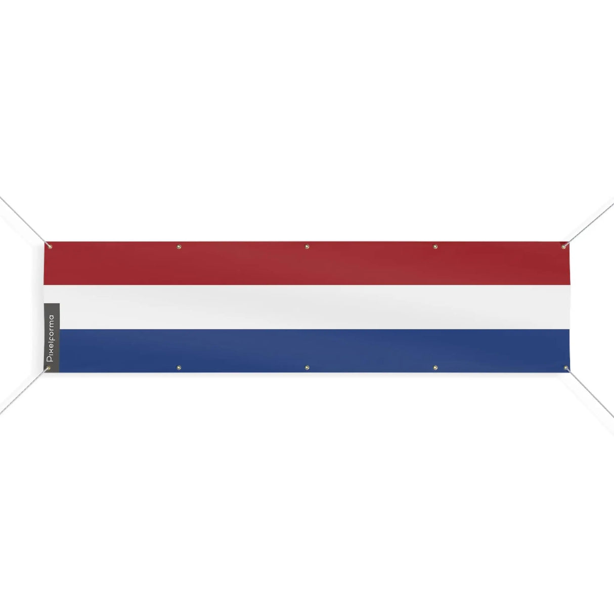 Drapeau pays-bas polyester résistant avec œillets robustes