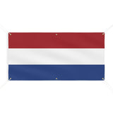 Drapeau pays-bas polyester résistant usage extérieur