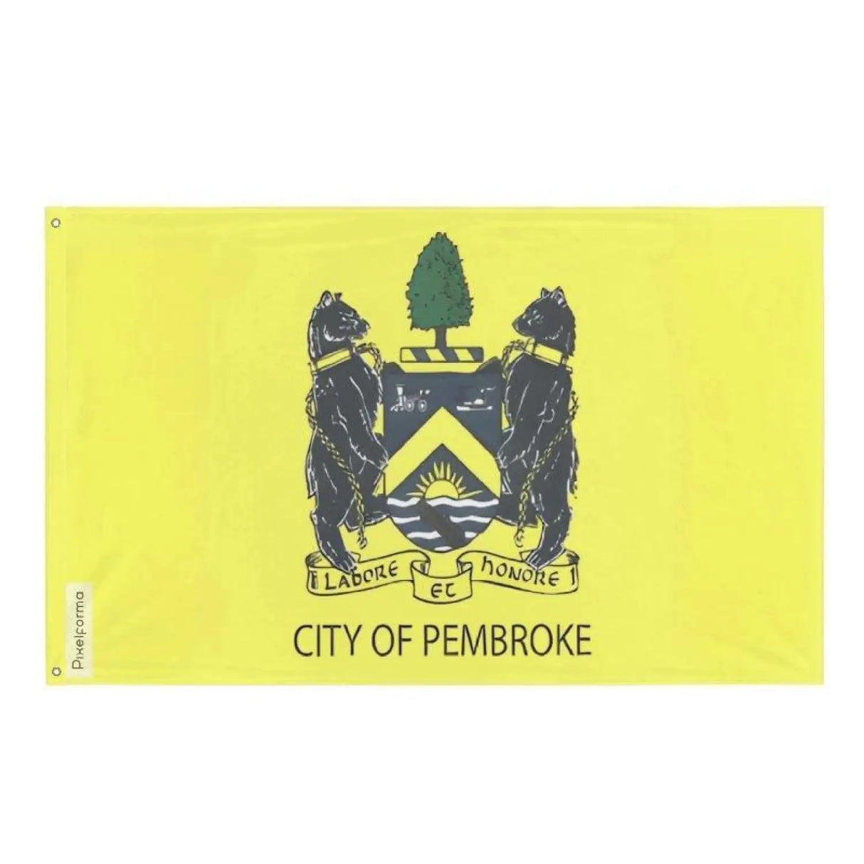 Drapeau pembroke plusieurs tailles en polyester - pixelforma