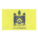 Drapeau pembroke polyester résistant œillets à gauche