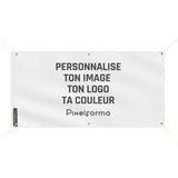 Drapeau personnaliser 6 oeillets en plusieurs tailles (m) - pixelforma
