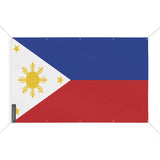 Drapeau philippines 10 oeillets en plusieurs tailles (s) - pixelforma