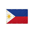 Drapeau des Philippines format S en polyester avec dix œillets