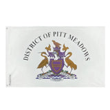 Drapeau pitt meadows plusieurs tailles en polyester - pixelforma