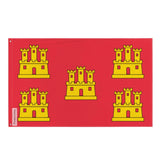 Drapeau poitou-charentes polyester résistant œillets à gauche