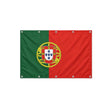 Drapeau du Portugal format S en polyester avec dix œillets