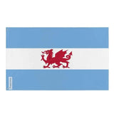 Drapeau puerto madryn polyester résistant plusieurs modèles