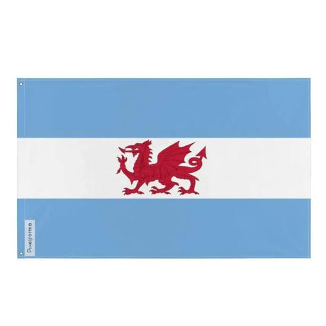 Drapeau puerto madryn polyester résistant plusieurs modèles