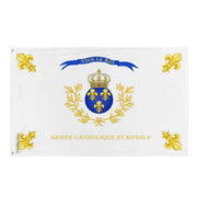 Drapeau régiment vendéen polyester à double ourlet résistant