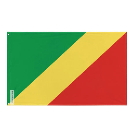 Drapeau république congo polyester résistant plusieurs modèles