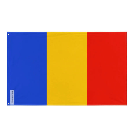 Drapeau république parthénopéenne polyester œillets à gauche