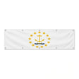 Drapeau Rhode Island grand format XL en polyester avec dix œillets