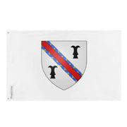 Drapeau roberval polyester résistant avec œillets à gauche