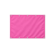 Drapeau Rose format S en polyester avec dix œillets