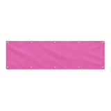 Drapeau Rose grand format XL en polyester avec dix œillets